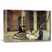 Global Gallery 'The Morning of the Festival' by Frank William Warwick Topham Painting Print on Wrapped Canvas in Blue/Brown | Wayfair