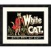 Global Gallery 'White Cat Brand Cigars' Framed Vintage Advertisement Paper in Black/Brown | 18 H x 22 W x 1.5 D in | Wayfair DPF-376180-16-119