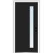 Verona Home Design 1-Lite Painted Steel Spotlight Prehung Front Entry Door Metal | 80" H x 36" W x 1.75" D/6.56" | Wayfair ZZ354010R