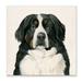 Stupell Industries Bernese Mountain Dog Portrait by Grace Popp - Graphic Art Print Wood in Brown | 12 H x 12 W x 0.5 D in | Wayfair ab-098_wd_12x12