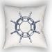 Breakwater Bay Moye Indoor/Outdoor Throw Pillow Polyester/Polyfill blend in Blue/Navy | 18 H x 18 W in | Wayfair 2D7D653B856D4583A2382DF46895D794