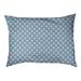 Tucker Murphy Pet™ Campion Geometric Outdoor Dog Pillow Polyester in Blue/Brown | 17 H x 52 W x 17 D in | Wayfair F6E5C97659634A6A8CB6499FF38B1F4E