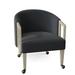 Barrel Chair - Fairfield Chair Brayden 27" Wide Barrel Chair Polyester in Gray | 31 H x 27 W x 29 D in | Wayfair 6029-A4_9953 62_Espresso