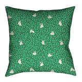 Latitude Run® Avicia Pillow Cover Leather/Suede in Green | 20 H x 20 W in | Wayfair F52E5F25C5954954AD43F57FEE4FF7A6