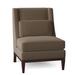 Side Chair - Fairfield Chair Justin 30" Wide Side Chair Polyester in Gray/Blue/Navy | 40.5 H x 30 W x 33.5 D in | Wayfair 6033-01_9953 62_Espresso