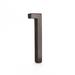 Montague Metal Products Inc. 4 in. Flat Floating Mount House Number Metal in Brown | 4 H x 2.88 W x 0.31 D in | Wayfair MHN-04-F-RB1-1