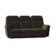 Red Barrel Studio® Amyri 83" Pillow Top Arm Reclining Sofa in Gray/Blue/Black | 41.5 H x 83 W x 37 D in | Wayfair 2D4B0E51B718476BBFB16F0C8D0C3167