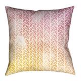 Latitude Run® Avicia Pillow Cover in Pink/Yellow | 20 H x 20 W in | Wayfair 20ED184E016C4D87A1E3A78D448C1949