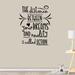 Ebern Designs The Distance Between Your Dreams & Reality Wall Decal Vinyl in Black | 36 H x 30 W in | Wayfair 56190700ED184442A1E3D818246A6937