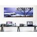 Ebern Designs Panoramic Tree on the Coast, Honolulu Nui Bay, Nahiku, Maui, Hawaii Photographic Print on Wrapped Canvas in White | Wayfair