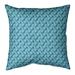 Latitude Run® Avicia Retro Diamonds Square Pillow Cover & Insert Polyester in Green | 18 H x 18 W x 1.5 D in | Wayfair