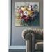 Charlton Home® 'Fall Bouquet' Acrylic Painting Print on Canvas in Green/Red/Yellow | 12 H x 12 W x 0.75 D in | Wayfair