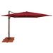 Darby Home Co Windell 10' Square Cantilever Umbrella Metal in Red | Wayfair 40887E54E1C543779CF6DD136C575A1B