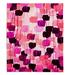 East Urban Home Flower Brush Pink Soft Sherpa Blanket Microfiber/Fleece/Microfiber/Fleece | 51 W in | Wayfair 6AECDE9761644DDAA8CB3AE3A527507C