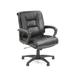 Symple Stuff Hatfield Executive Chair Upholstered/Metal in Gray/Brown | 39.75 H x 26.5 W x 31.5 D in | Wayfair 04F8851A86944A9197021684C517B348