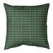 Latitude Run® Avicia Diamonds Square Pillow Cover & Insert Polyester/Polyfill in Green | 26 H x 26 W x 9.5 D in | Wayfair