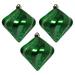 The Holiday Aisle® Swirl Diamond UV Candy Christmas Ornament Plastic in Green | 6 H x 6 W x 6 D in | Wayfair CF41AF36ED3D40198954035B27FCB9CC