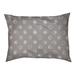 Tucker Murphy Pet™ Chenault Moon Phases Indoor Dog Pillow Polyester/Fleece in Black/Yellow | 6 H x 28 W in | Wayfair