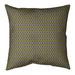 Latitude Run® Avicia Diamonds Square Pillow Cover & Insert Polyester/Polyfill in Yellow | 18 H x 18 W x 3 D in | Wayfair