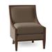 Accent Chair - Fairfield Chair Foley 27" Wide Parsons Chair Polyester/Other Performance Fabrics in Gray/Brown | 37 H x 27 W x 31.5 D in | Wayfair