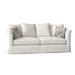 Rosecliff Heights Charlene 85" Flared Arm Sofa Bed w/ Reversible Cushions Polyester/Other Performance Fabrics in Gray | Wayfair