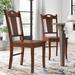 Three Posts™ Lon Side Chair Wood in Brown | 38.25 H x 18 W x 15.75 D in | Wayfair E772014E50E94CDDA2120C9D70A210C2