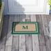 Charlton Home® Stansfield Rectangle Monogram Fiber Outdoor Door Mat Coir | Rectangle 1'6" x 2'6" | Wayfair 629EE83EAA9B424B999348884832EC67