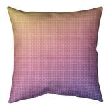 Latitude Run® Avicia Doily Square Pillow Cover Polyester/Polyfill in Red/Yellow/Indigo | 26 H x 26 W x 9.5 D in | Wayfair