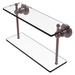 Darby Home Co Lera Wall Shelf Glass/Metal in Brown | 8 H x 16 W x 5.6 D in | Wayfair 9D711224E7D5450C8868073C5938378D