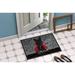 The Holiday Aisle® Corbyn Halloween Vampire Scottie Non-Slip Outdoor Door Mat Synthetics | 18 W x 27 D in | Wayfair