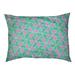 Tucker Murphy Pet™ Byrge Trapezoids Dog Pillow Metal in Green/Blue | 42 H x 50 W x 40 D in | Wayfair 663B7694BDFB47BF87C21A074200101B