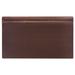 Ebern Designs Bramfield Top-Rail Desk Pad Leather in Brown | 0.5 H x 34 W x 20 D in | Wayfair E4BA7720687E4005AA075998B3D0EB3E