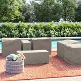 Arlmont & Co. Oris Patio Furniture Set Cover, Polypropylene | 18 H x 16 W x 18 D in | Wayfair FLORENCE-06dWC-GRY
