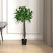 Latitude Run® Artificial Potted Bay Leaf Tree Silk/Plastic | 36 H x 19 W x 19 D in | Wayfair 8AC74BFEEF54433AB5061F0AC824B4FF