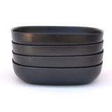 EKOBO Bamboo 4-Piece 40 oz. Pasta/Salad Bowl Set Wood/Bamboo in Brown | 1.75 H x 8.25 W in | Wayfair 34079