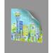 Ebern Designs Seattle Removable Wall Decal Vinyl in Blue/Green | 14 H x 14 W in | Wayfair A6994178F6734A87B811225BDB6A0337