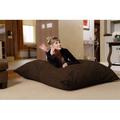 Symple Stuff Large Classic Bean Bag Scratch/Tear Resistant/Microfiber/Microsuede in Brown | 12 H x 66 W x 54 D in | Wayfair TS-HPL-MS05