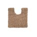 Charlton Home® Fantasia Collection 100% Cotton Bath Rug w/ Spray Latex Backing 100% Cotton in Brown | 0.5 H x 20 W in | Wayfair