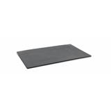 Front Of The House London Desk Pad Faux Leather in Black | 0.25 H x 18 W x 12 D in | Wayfair RBL001BKL22