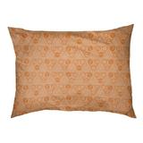 Tucker Murphy Pet™ Chen Classic Circles & Waves Designer Cat Pillow Metal in Brown | 30 H x 40 W x 6.5 D in | Wayfair