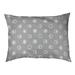 Tucker Murphy Pet™ Chenault Moon Phases Outdoor Dog Pillow Polyester in Green/Gray | 7 H x 50 W x 30 D in | Wayfair