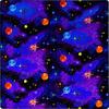 Black/Blue 72 x 0.5 in Area Rug - Space Explorer Fluorescent Area Rug by Joy Carpets Nylon | 72 W x 0.5 D in | Wayfair 43P