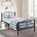 Kempst Platform Standard Bed by Trent Austin Design® kids Metal in Black | 35.4 H x 39 W x 75 D in | Wayfair 48C7C14F320B4BEB895F87C2347D994A