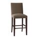 Fairfield Chair Clark 30" Bar Stool Wood/Upholstered in Black | 45.5 H x 19.5 W x 23 D in | Wayfair 1015-07_ 9953 10_ Espresso