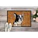 Tucker Murphy Pet™ Boston Terrier Non-Slip Indoor Door Mat Synthetics | Rectangle 1'6" x 2' 3" | Wayfair SC9140MAT