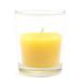 The Holiday Aisle® Citronella Round Glass Scented Votive Candle Paraffin in Yellow | 2 H x 2 W x 2 D in | Wayfair CVC-021