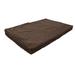 Snoozer Pet Products Luxury Dog Crate Pad Recycled Materials/Faux Suede in Brown | 2 H x 23 W x 15 D in | Wayfair 83273