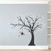 Zoomie Kids Large Windy Tree w/ Birdhouse Wall Decal Vinyl in Brown/Gray/Green | 77 H x 108 W in | Wayfair C469ACC4307241CC9E3B90F6E2D770C4