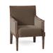 Armchair - Fairfield Chair Bridgeport 26.5" Wide Armchair Polyester/Other Performance Fabrics in Green/Brown | 37.5 H x 26.5 W x 31 D in | Wayfair