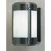 Red Barrel Studio® Arinze 1-Light Outdoor Wall Lantern Glass in Brown | 11.25 H x 7 W x 8.25 D in | Wayfair 21AFFB9C66904CDD93474576F6B9CF0C